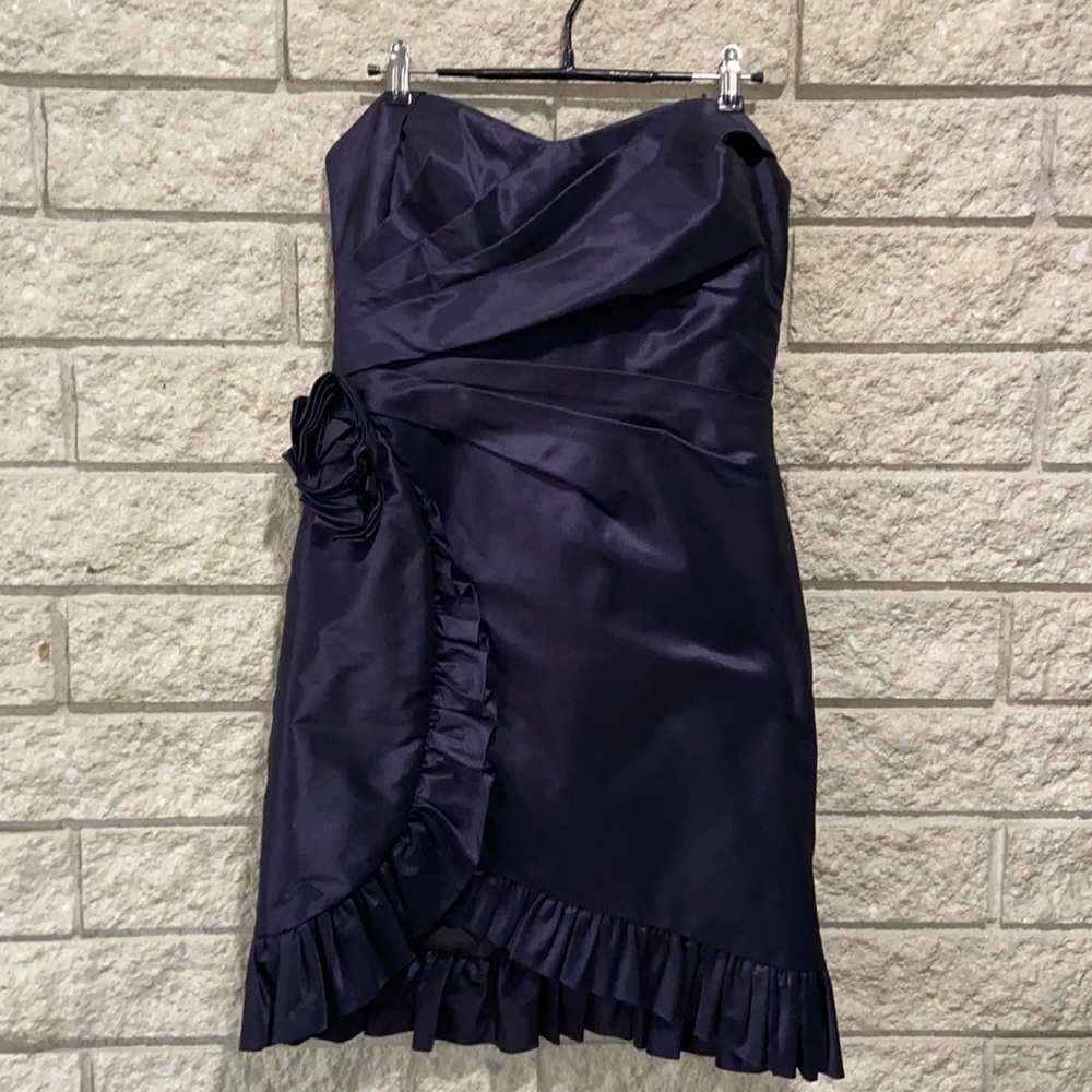 Love strapless cocktail dress